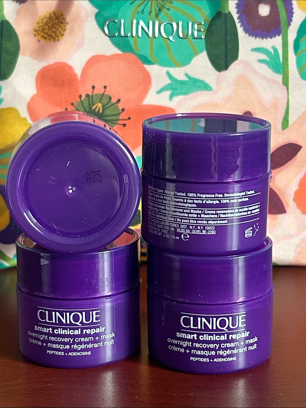 15mlx4 Clinique Smart Clinical Repair™ Overnight Recovery Face Cream + Mask - Picture 2 of 4